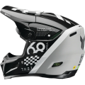 Casque Thor reflex riot noir/blanc mat | Oxmoto
