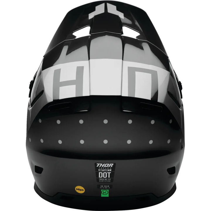 Casque Thor reflex rogue noir/gris | Oxmoto