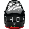 Casque Thor reflex strike noir/rouge | Oxmoto