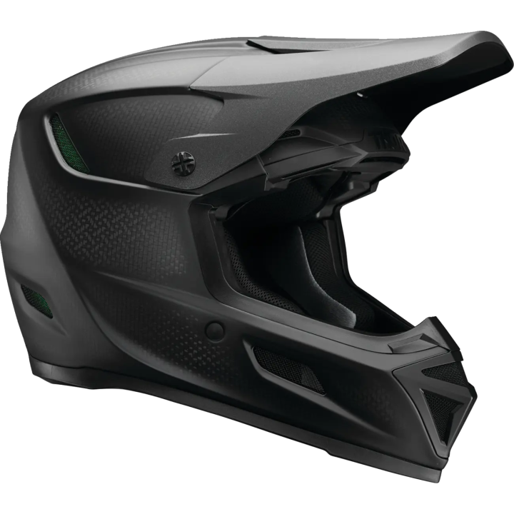 Casque Thor reflex carbon stealth noir mat | Oxmoto