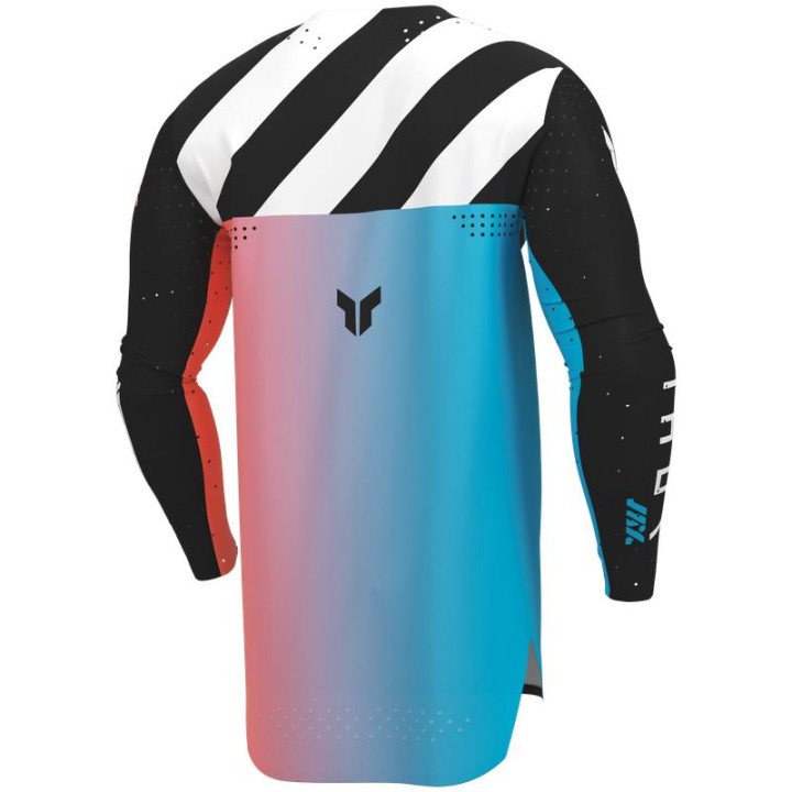 Maillot enfant Thor sportmode synth noir | Oxmoto