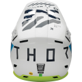 Casque Thor reflex strike bleu/jaune | Oxmoto