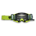 Lunettes FOX airspace rolloff jaune fluo | Oxmoto