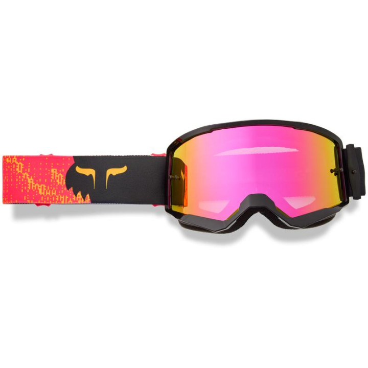 Lunettes FOX main kairos iridium tangerine | Oxmoto