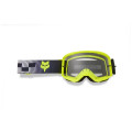 Lunettes FOX main collect gris/jaune | Oxmoto