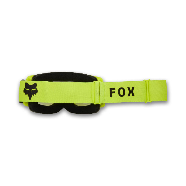 Lunettes FOX main core jaune fluo | Oxmoto