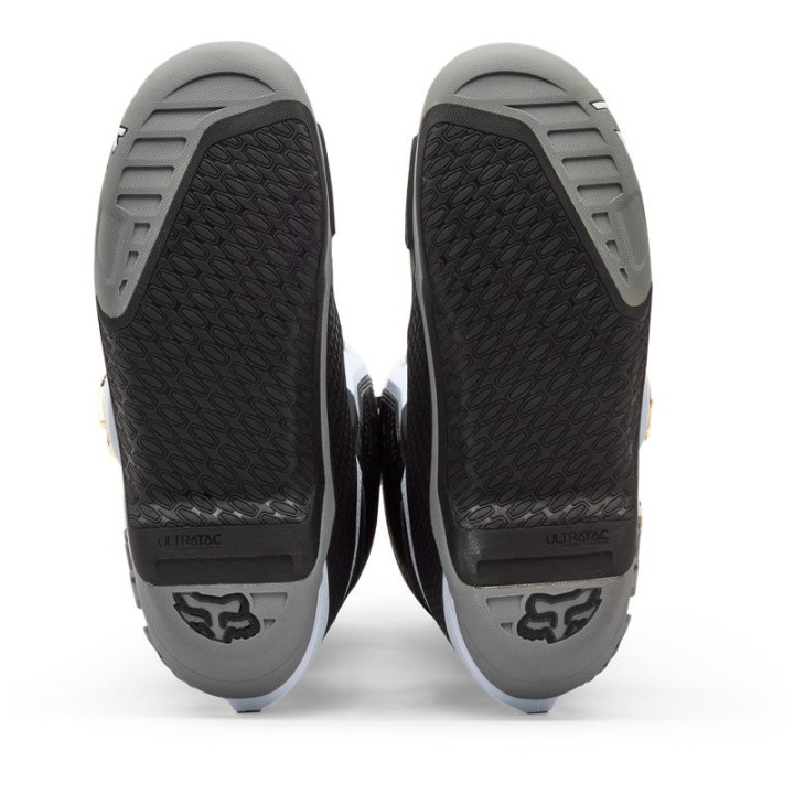 Bottes FOX instinct blanc/noir/gris | Oxmoto