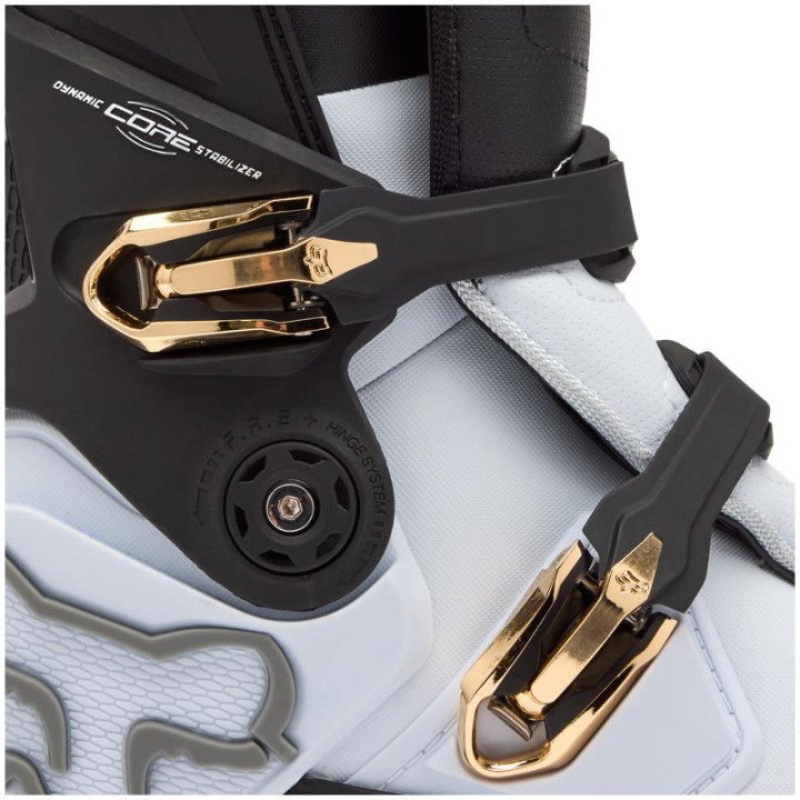 Bottes FOX instinct blanc/noir/gris | Oxmoto