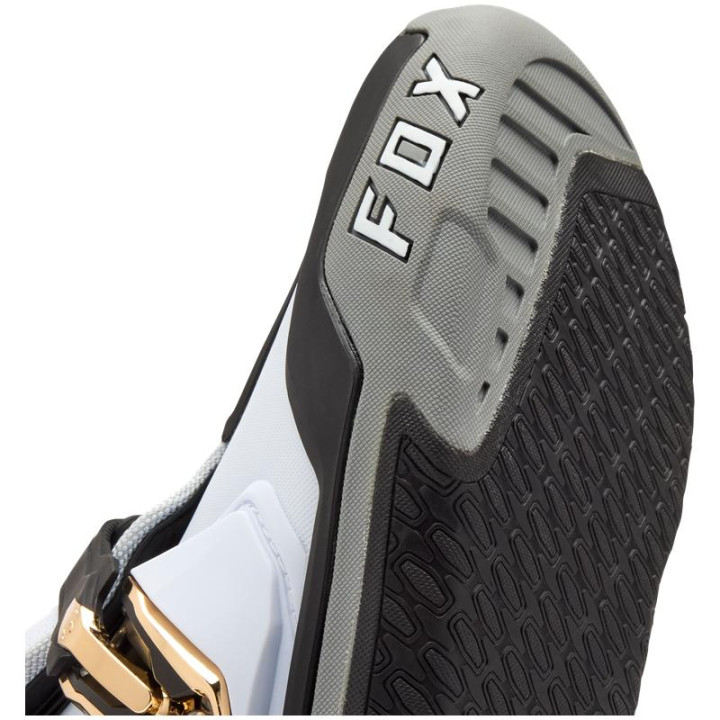 Bottes FOX instinct blanc/noir/gris | Oxmoto