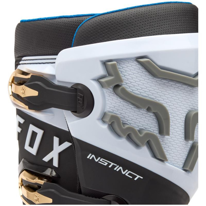 Bottes FOX instinct blanc/noir/gris | Oxmoto