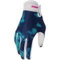 Gants enfant Thor launchmode bleach blanc/bleu | Oxmoto