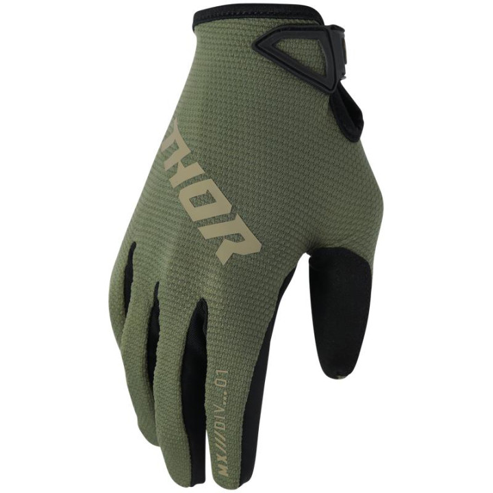 Gants enfant Thor ridemode static camo 3332-1992 | Oxmoto