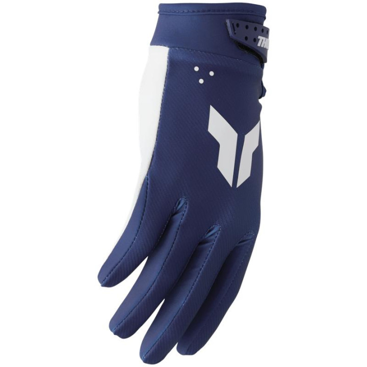Gants enfant Thor launchmode split navy | Oxmoto