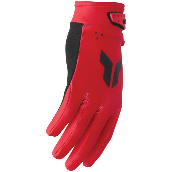 Gants enfant Thor launchmode split rouge 3332-1943 | Oxmoto