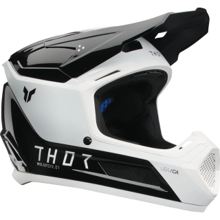 Casque enfant Thor fleet storm noir/blanc | Oxmoto