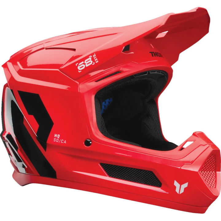 Casque enfant Thor fleet forge rouge | Oxmoto