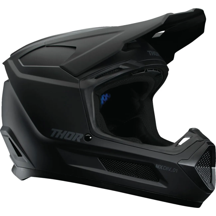 Casque enfant Thor fleet noir mat 0111-1674 | Oxmoto