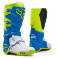 Bottes FOX motion bleu/jaune | Oxmoto