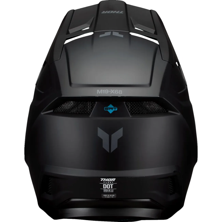 Casque enfant Thor fleet noir mat 0111-1674 | Oxmoto