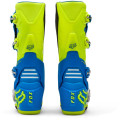 Bottes FOX motion bleu/jaune | Oxmoto