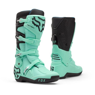 Bottes FOX motion teal | Oxmoto