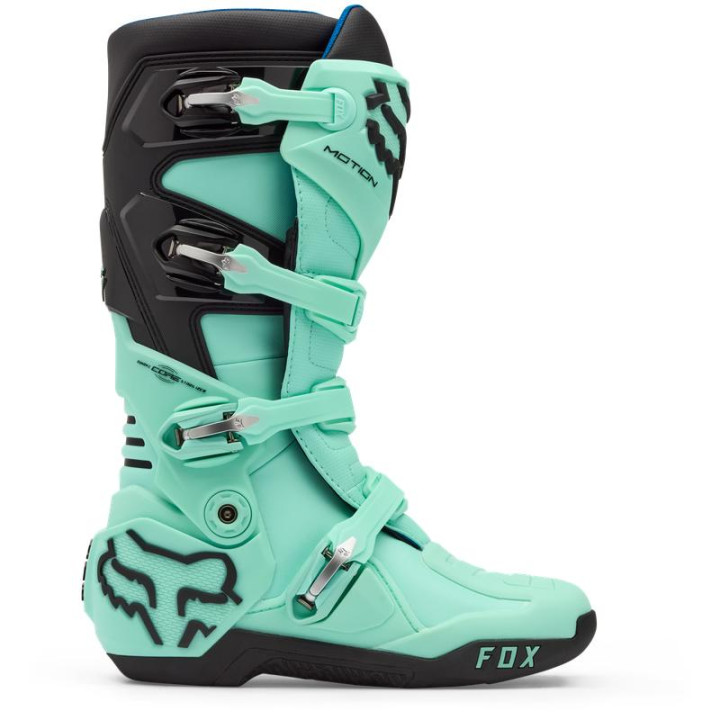 Bottes FOX motion teal | Oxmoto