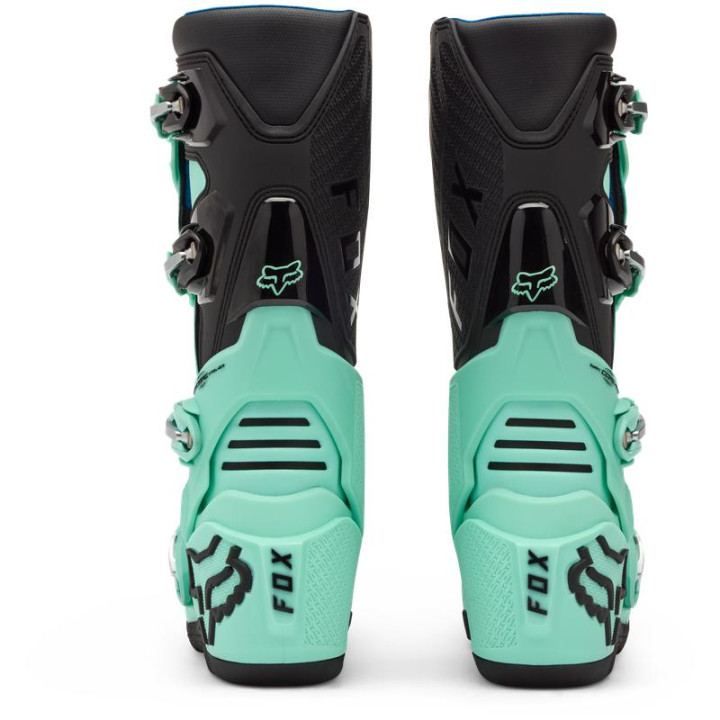 Bottes FOX motion teal | Oxmoto