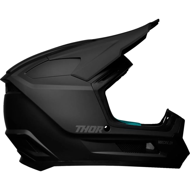 Casque enfant Thor fleet noir mat 0111-1674 | Oxmoto