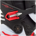Bottes FOX motion blanc/rouge | Oxmoto