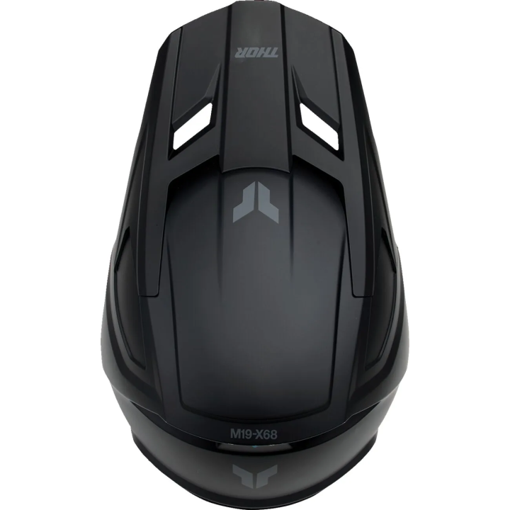 Casque enfant Thor fleet noir mat 0111-1674 | Oxmoto