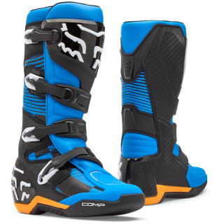 Bottes FOX comp bleu | Oxmoto