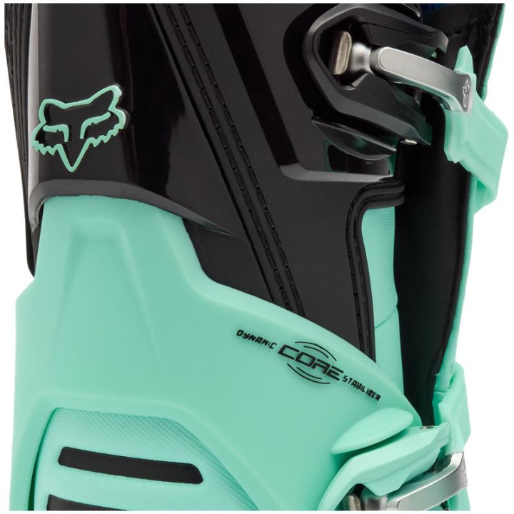 Bottes FOX motion teal | Oxmoto
