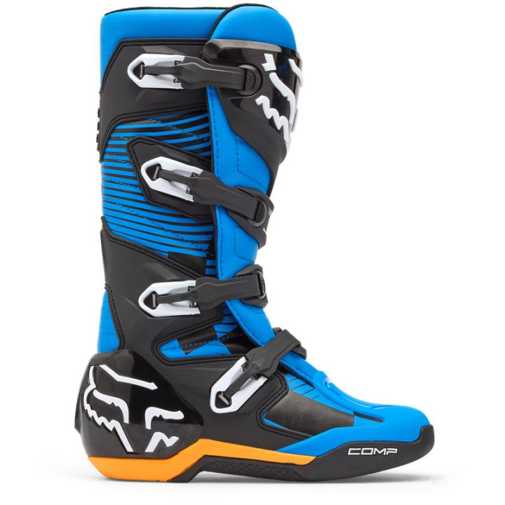 Bottes FOX comp bleu | Oxmoto