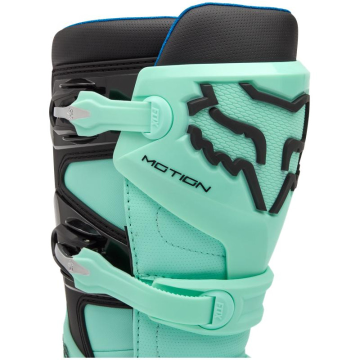 Bottes FOX motion teal | Oxmoto