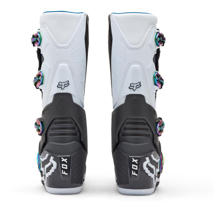 Bottes FOX motion noir/gris/blanc | Oxmoto