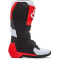 Bottes FOX comp blanc/rouge | Oxmoto