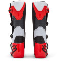 Bottes FOX comp blanc/rouge | Oxmoto
