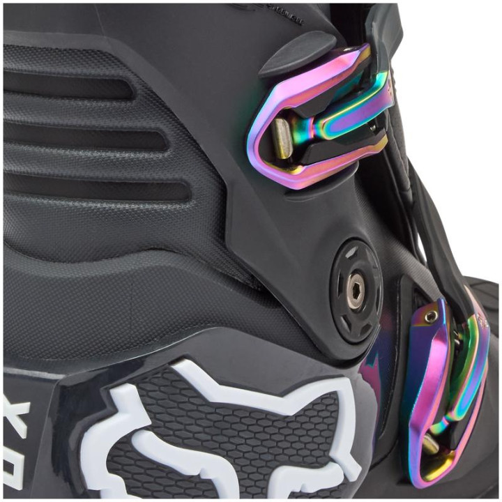 Bottes FOX motion noir/gris/blanc | Oxmoto