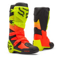 Bottes FOX comp orange/jaune | Oxmoto
