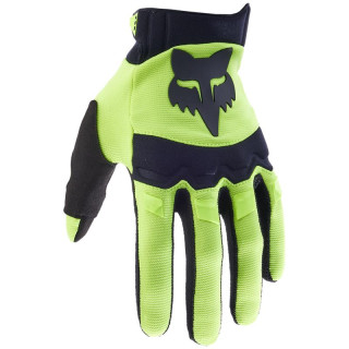 Gants FOX dirtpaw jaune fluo | Oxmoto