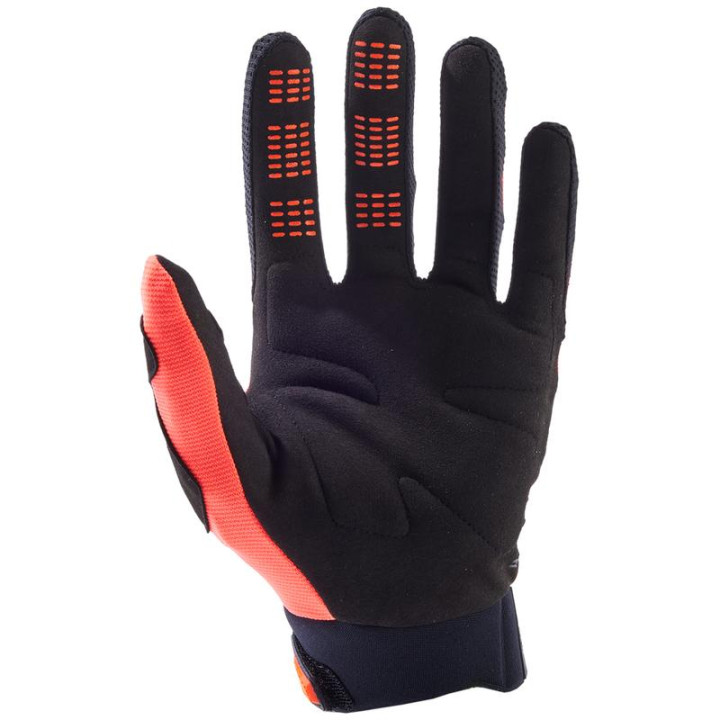 Gants FOX dirtpaw orange | Oxmoto