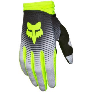 Gants FOX 180 collect gris/jaune | Oxmoto