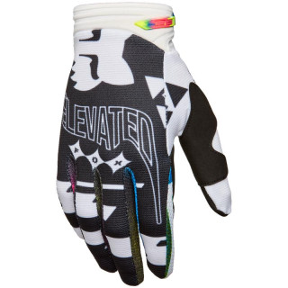Gants FOX 180 image cosmo blanc/noir | Oxmoto