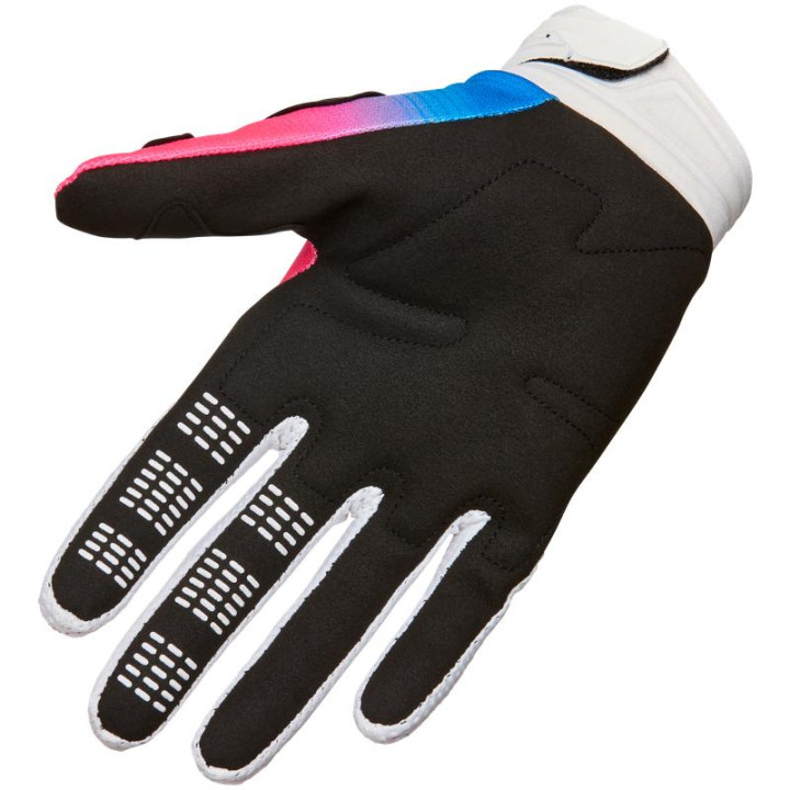 Gants FOX 180 collect bleu/rose | Oxmoto
