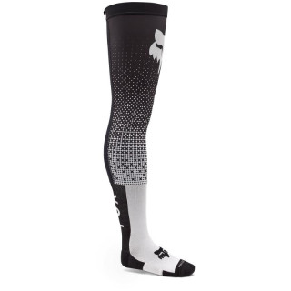 Chaussettes FOX flexair fracture kb blanc/noir | Oxmoto