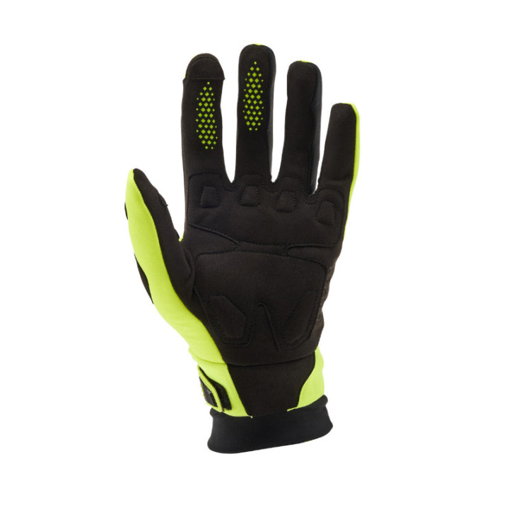 Gants FOX defend thermo jaune fluo 2026 - homologués ce