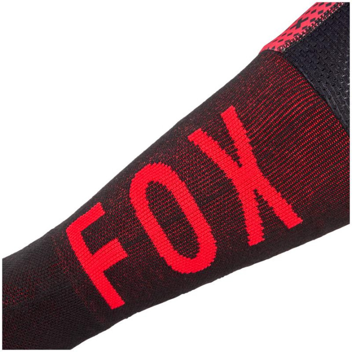 Chaussettes FOX flexair fracture kb rouge | Oxmoto