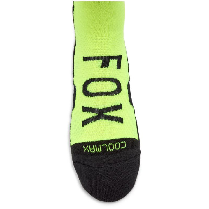 Chaussettes FOX 360 tine jaune fluo | Oxmoto