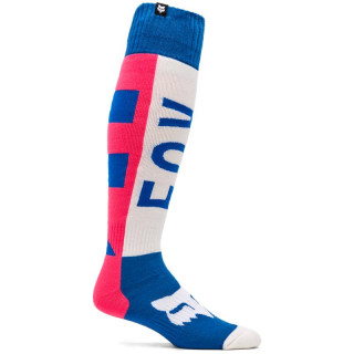 Chaussettes FOX 180 collect bleu/rose 36369-A01-S | Oxmoto