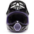 Casque enfant FOX v3 spire noir/violet | Oxmoto